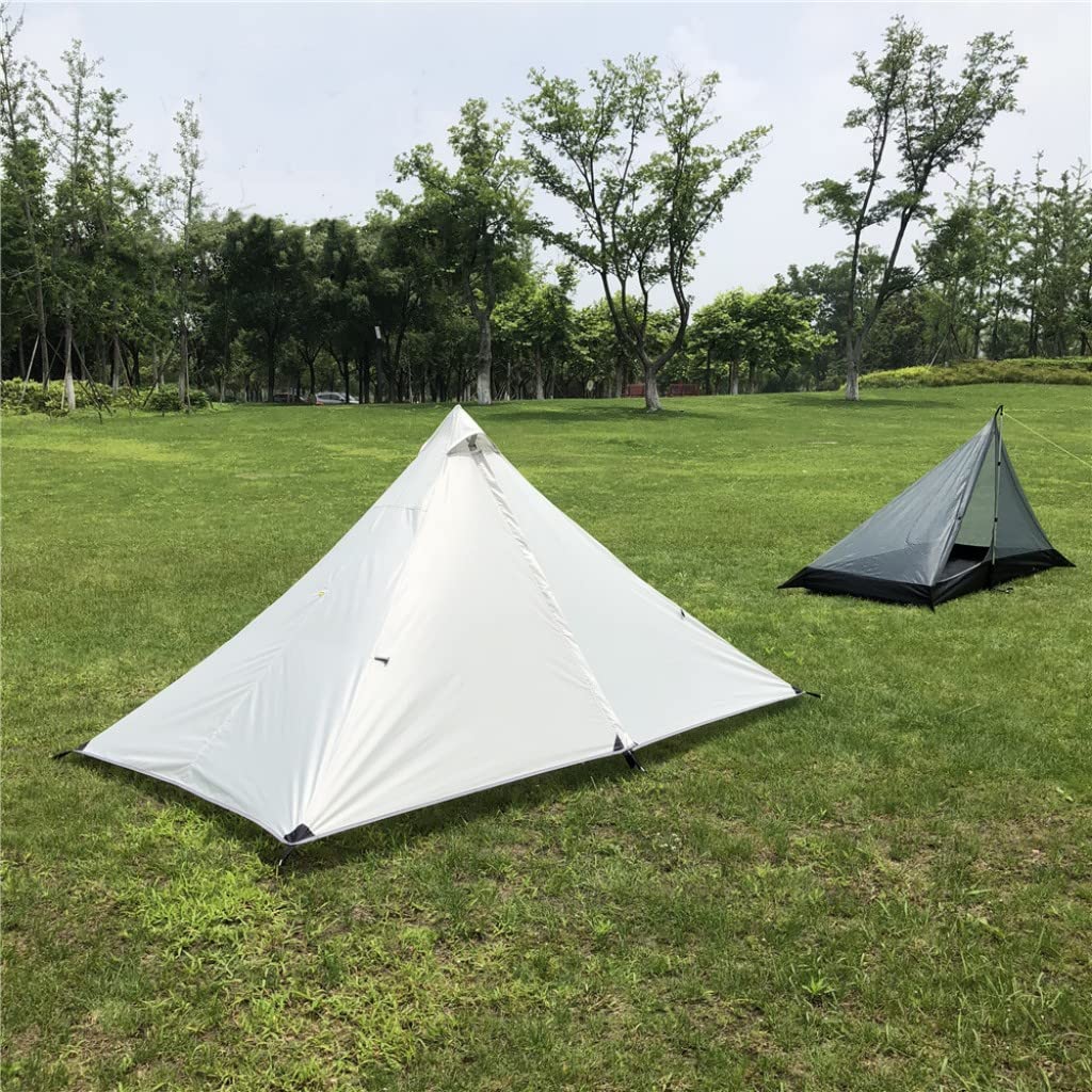 【ジ01010-16】 Coleman 屋外ピラミッドテント　超軽量　キャンプ用 Amazon.co.jp: 1人用超軽量ポールレスピラミッドキャンプテント